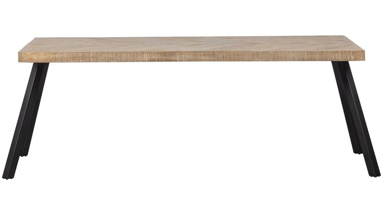 WOOOD Tablo Visgraat A-poot Eettafel