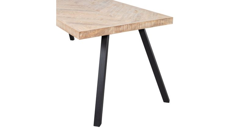 WOOOD Tablo Visgraat A-poot Eettafel