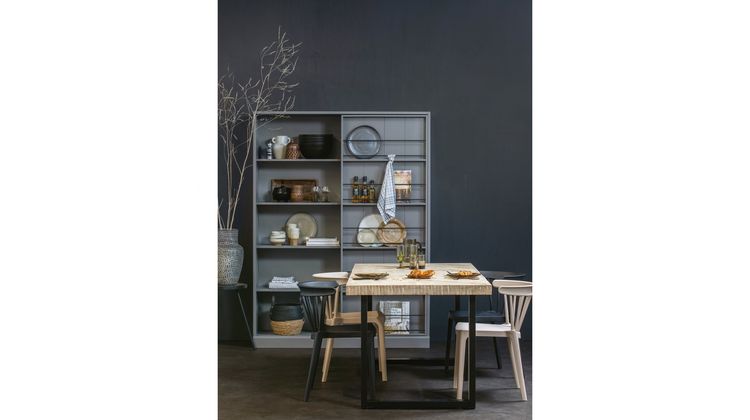 WOOOD Tablo Visgraat U-poot Eettafel