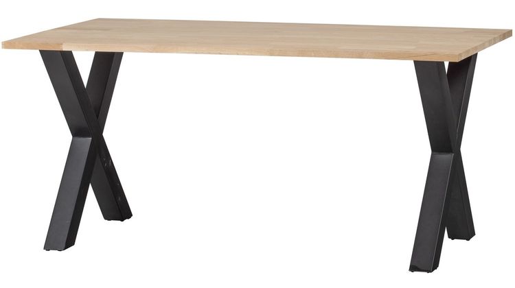 WOOOD Tablo X-poot Eettafel