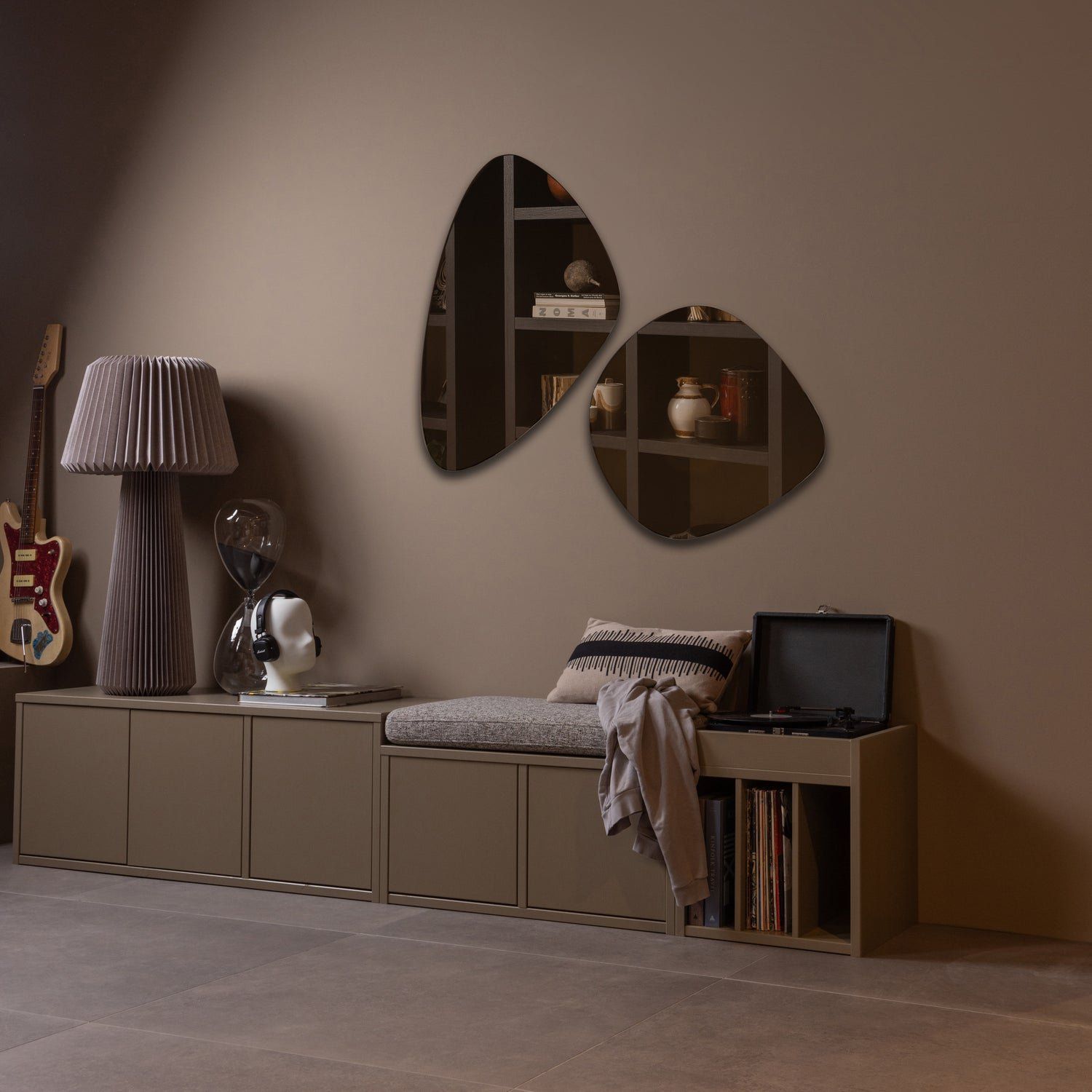 WOOOD Turner Met Kussen Opbergbank