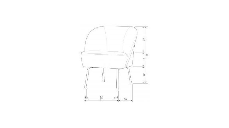 WOOOD Vogue Fauteuil
