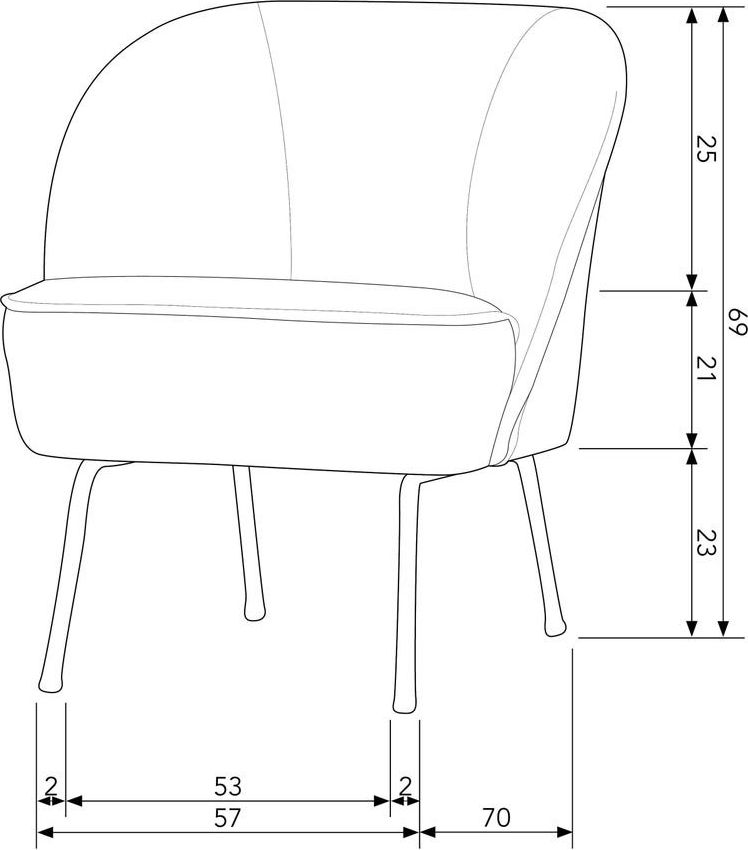 WOOOD Vogue Fauteuil