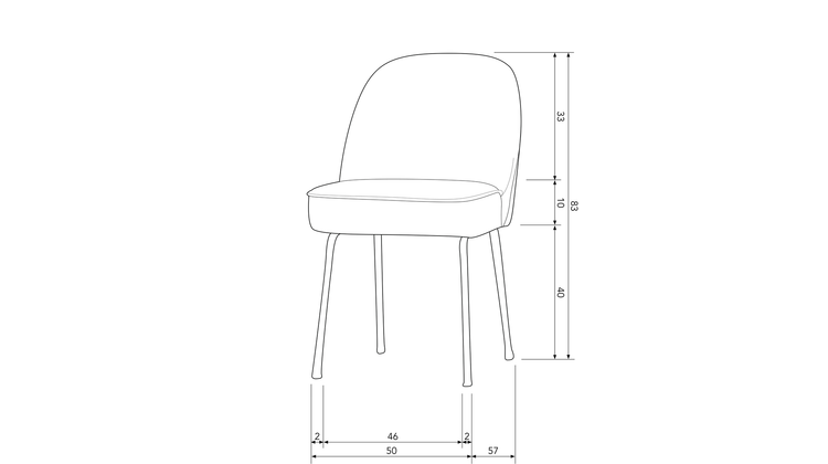WOOOD Vogue Fauteuil