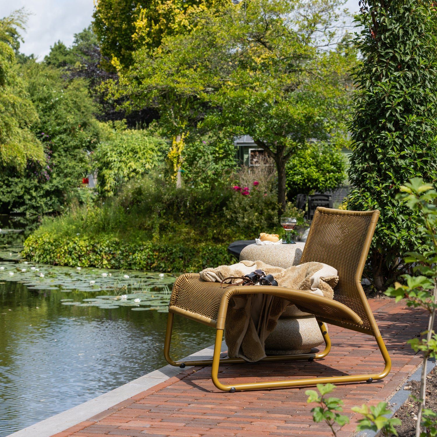 WOOOD West Lounge Tuinstoel