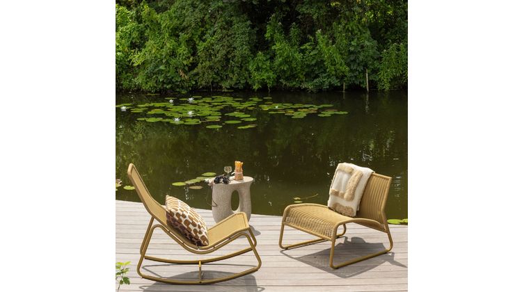 WOOOD West Lounge Tuinstoel