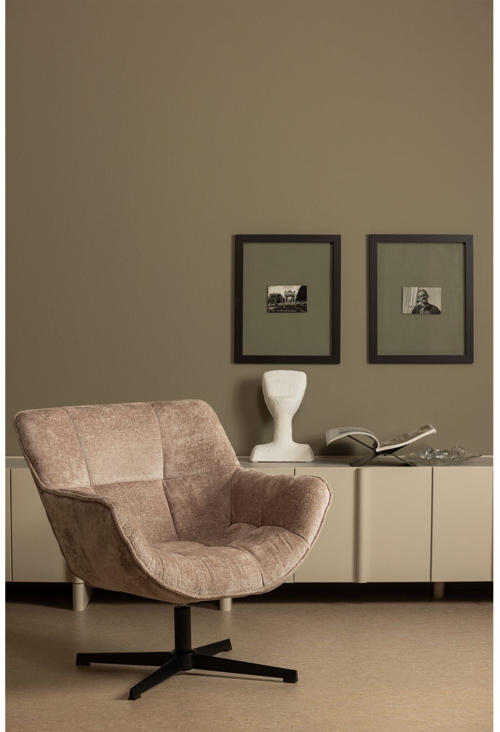 WOOOD Wibo Draaifauteuil