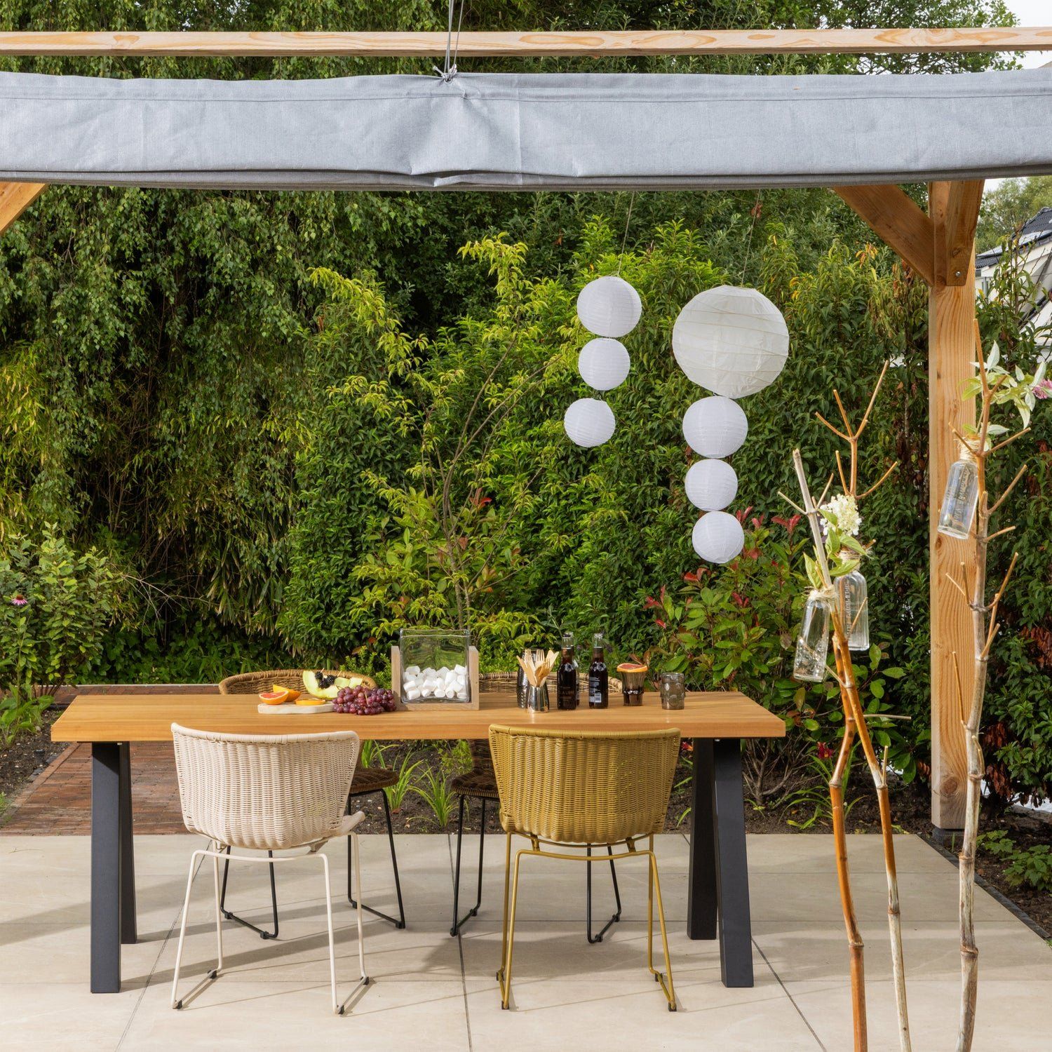 WOOOD Wings Set van 2 Tuinstoel