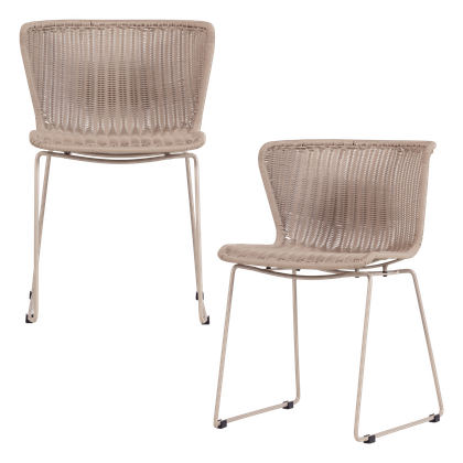 WOOOD Wings Set van 2 Tuinstoel