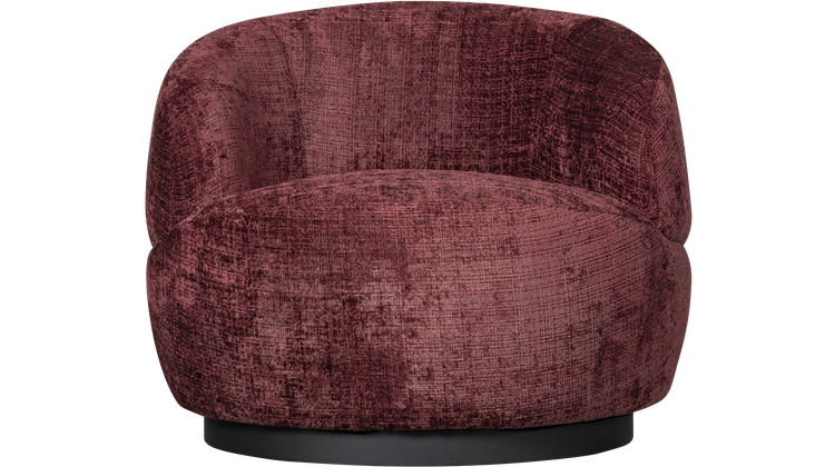 WOOOD Woolly Chenille Draaifauteuil
