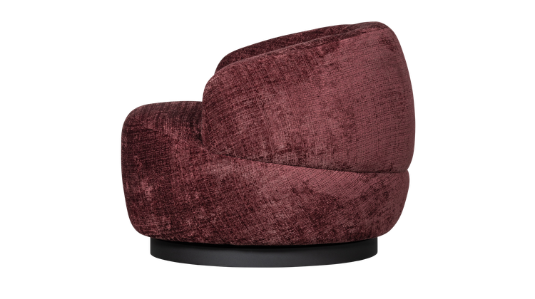 WOOOD Woolly Chenille Draaifauteuil