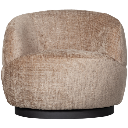WOOOD Woolly Chenille Draaifauteuil