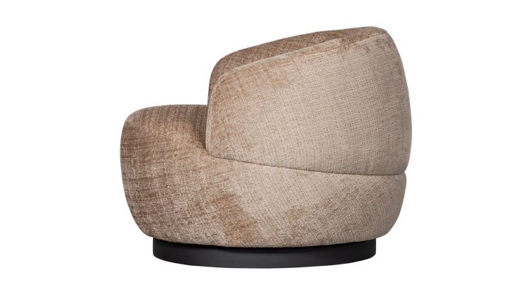 WOOOD Woolly Chenille Draaifauteuil