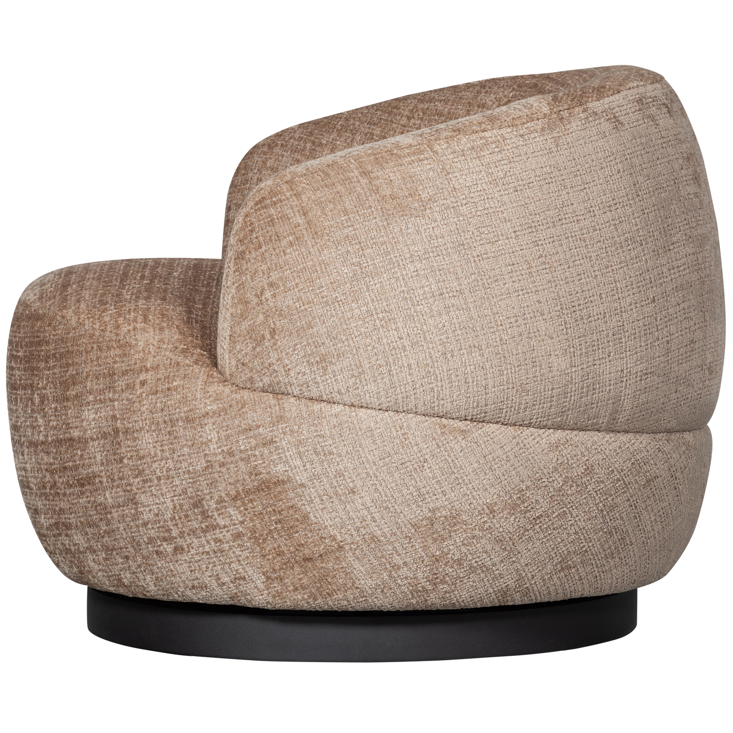 WOOOD Woolly Chenille Draaifauteuil