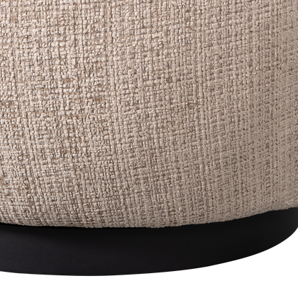 WOOOD Woolly Chenille Draaifauteuil