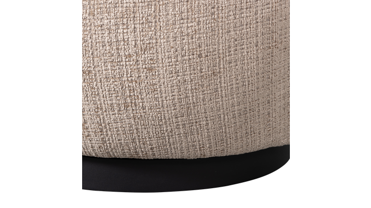 WOOOD Woolly Chenille Draaifauteuil