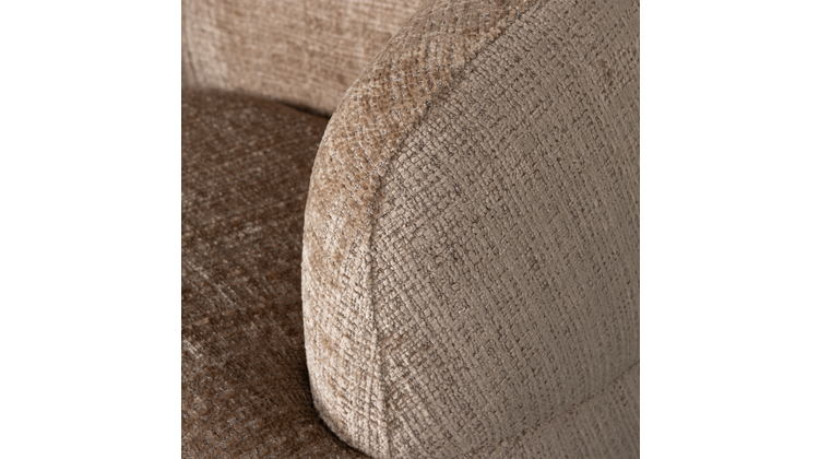 WOOOD Woolly Chenille Draaifauteuil