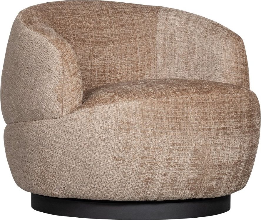 WOOOD Woolly Chenille Draaifauteuil
