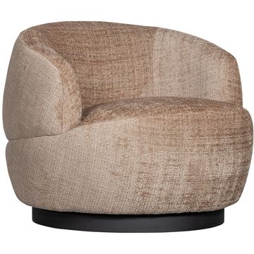 WOOOD Woolly Chenille Draaifauteuil