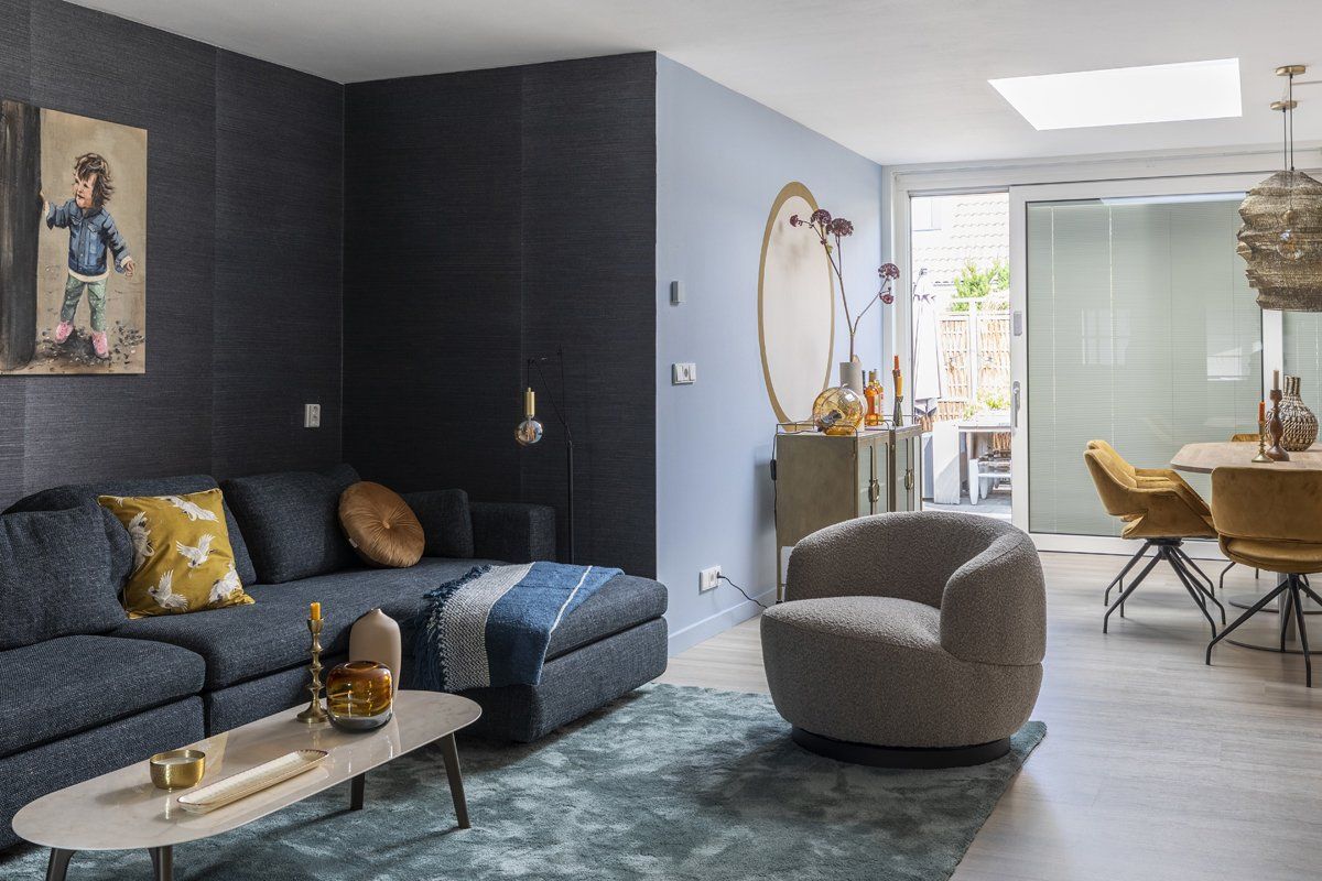 WOOOD Woolly Draaifauteuil