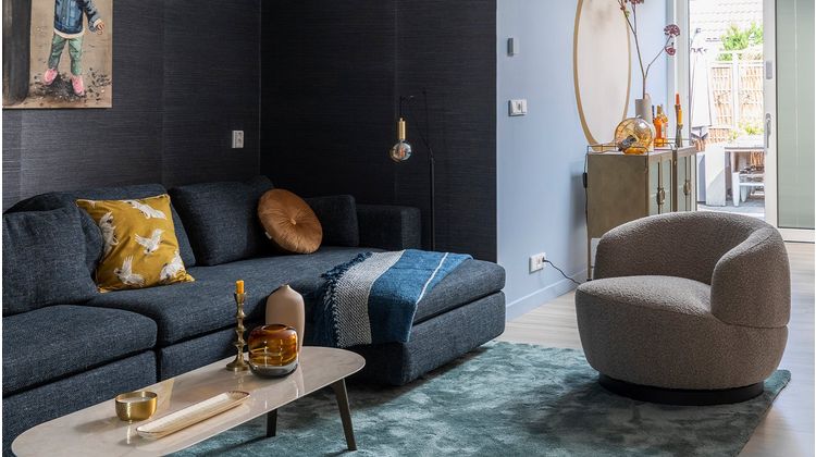 WOOOD Woolly Draaifauteuil