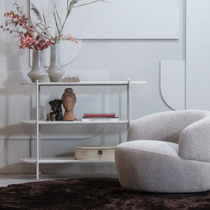 WOOOD Woolly Draaifauteuil