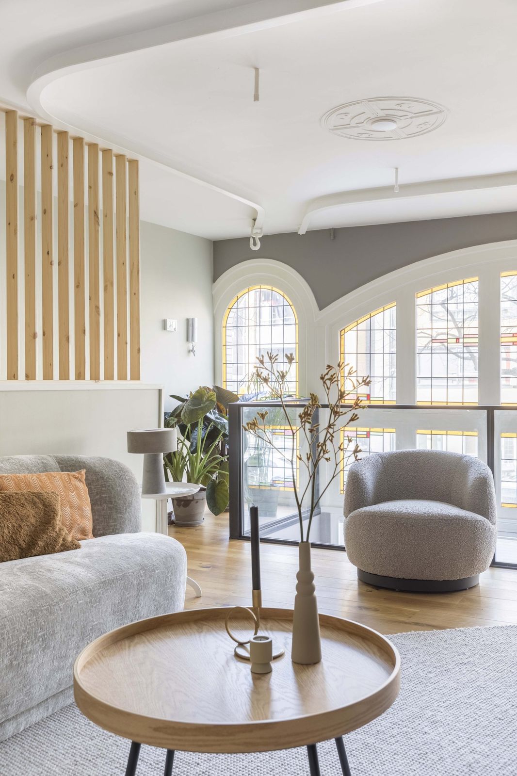 WOOOD Woolly Draaifauteuil