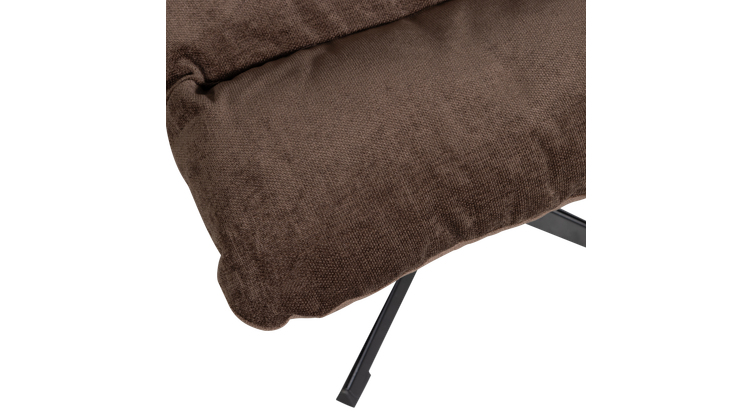 WOOOD Yaro Draaifauteuil + Hocker