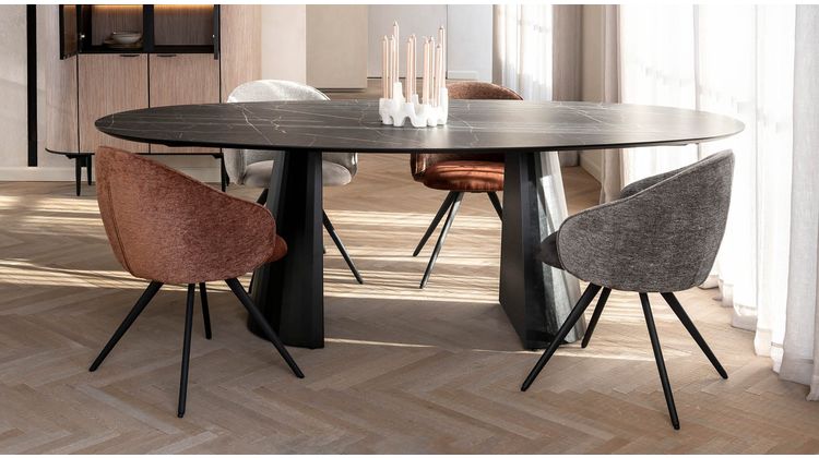 XOOON Arabax Lichtgrijs Eettafel