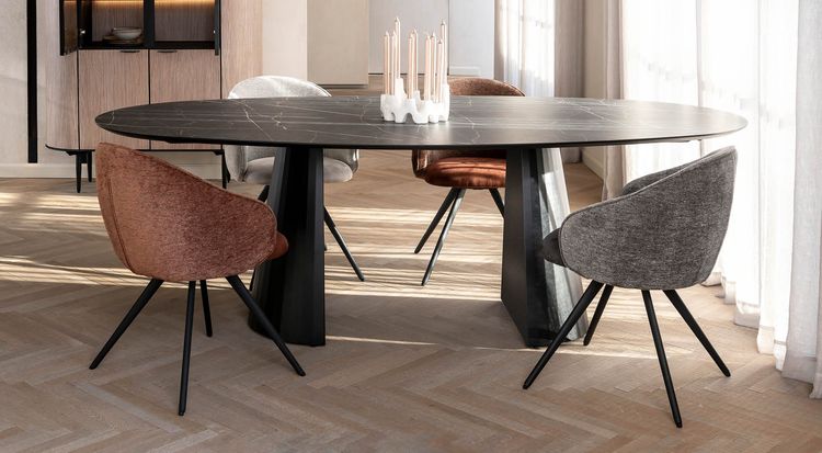 XOOON Arabax Lichtgrijs Eettafel