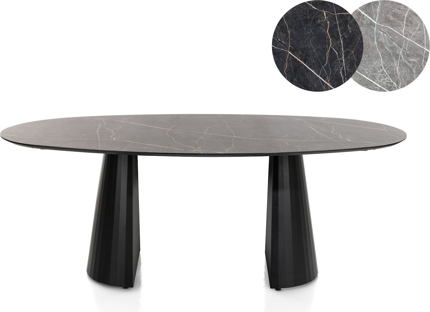 XOOON Arabax Lichtgrijs Eettafel