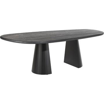 XOOON Arawood Zwart Eettafel