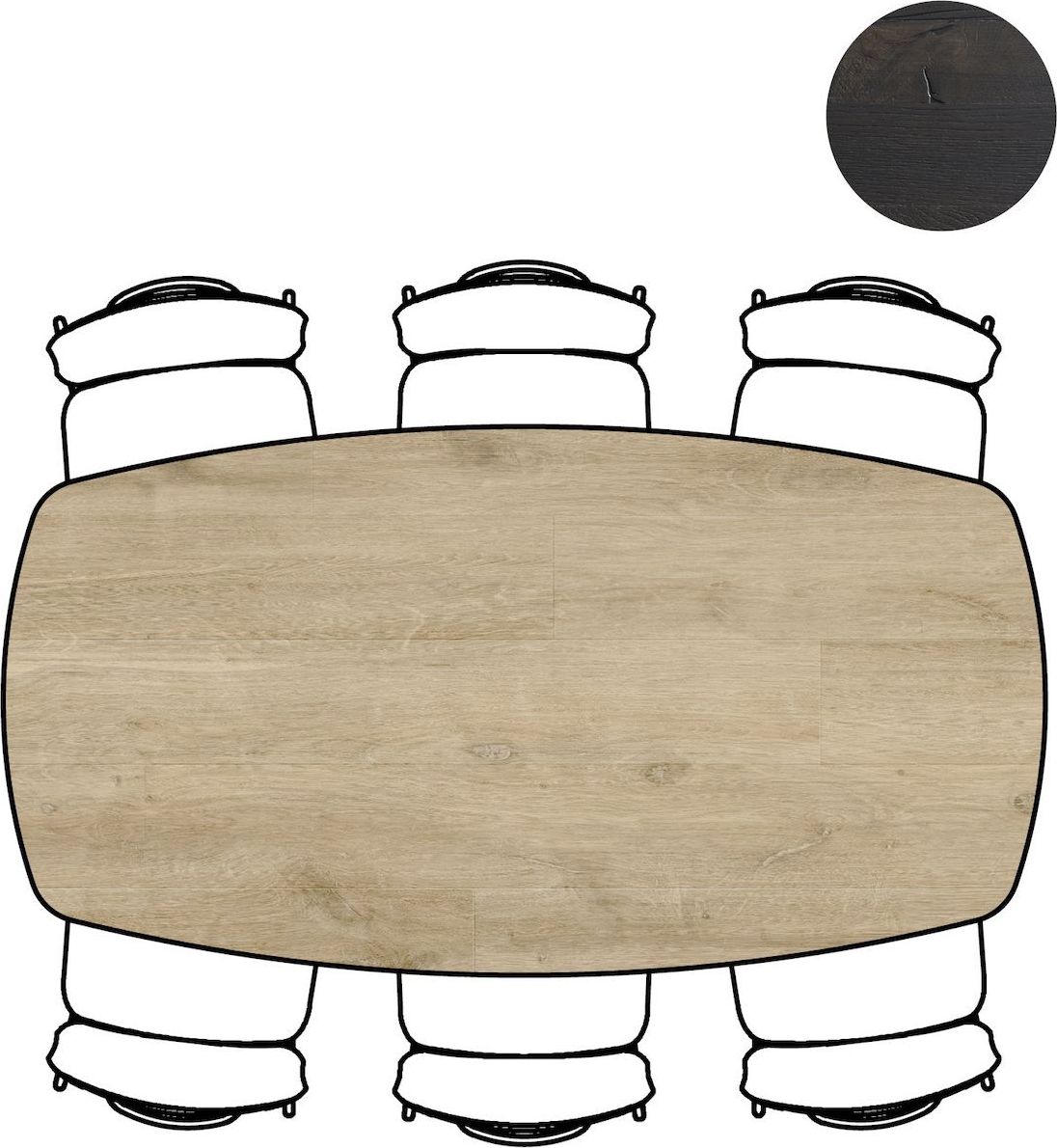 XOOON Arvada Eettafel