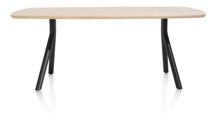 XOOON Arvada I Ovaal Natural Eettafel