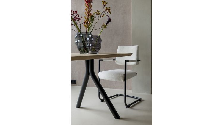 XOOON Arvada I Ovaal Natural Eettafel
