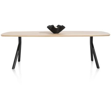 XOOON Arvada I Ovaal Natural Eettafel