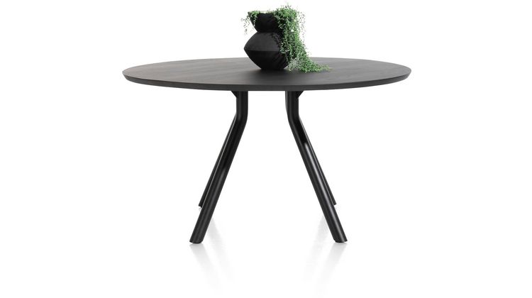 XOOON Arvada Rond Onyx Eettafel