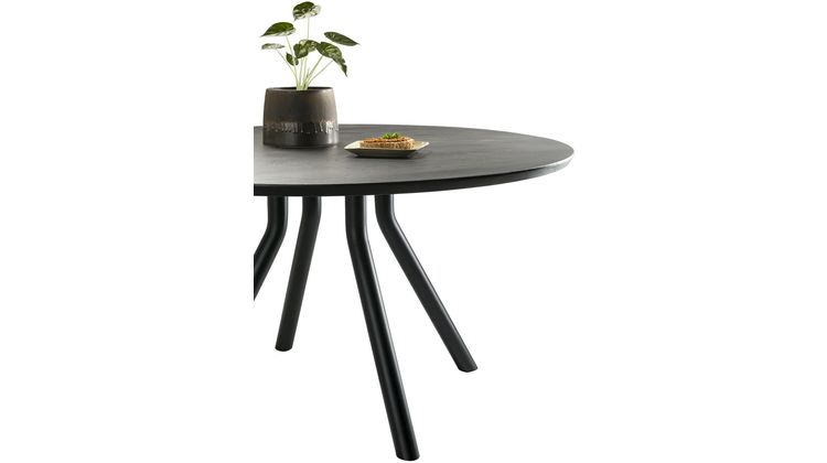 XOOON Arvada Rond Onyx Eettafel