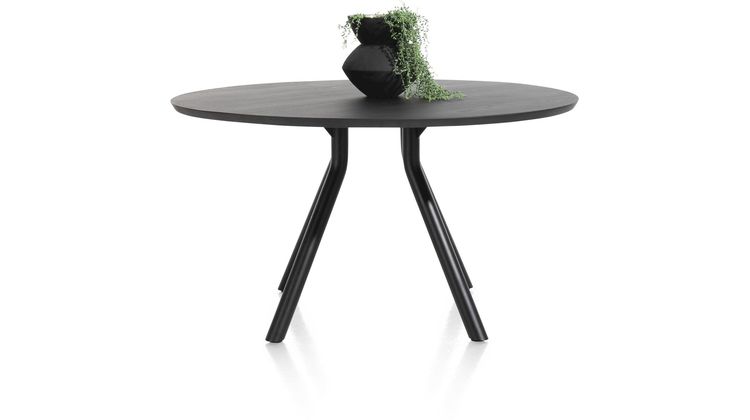XOOON Arvada Rond Onyx Eettafel
