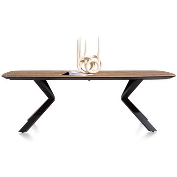 XOOON Fresno Fineerrichting Recht Eettafel