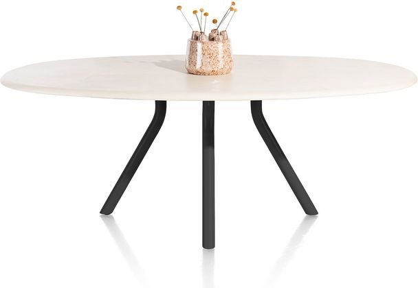 XOOON Lund 4-poot Off Black Eettafel
