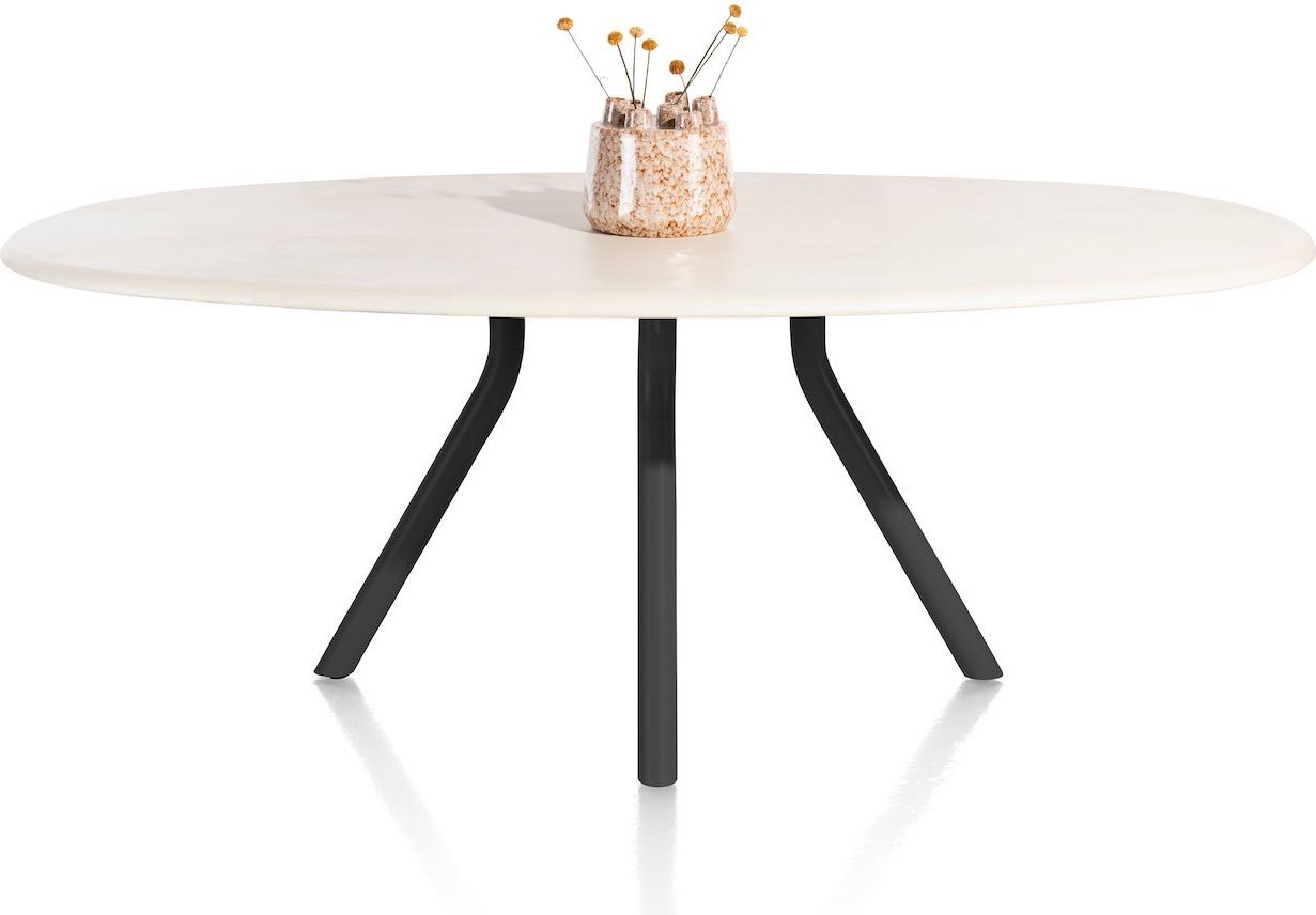 XOOON Lund 4-poot Off Black Eettafel
