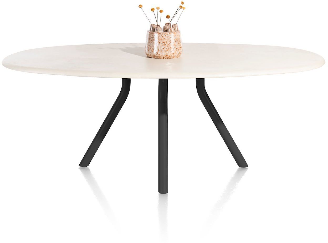 XOOON Lund 4-poot Off Black Eettafel