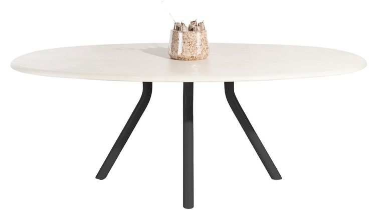XOOON Lund 4-poot Off Black Eettafel