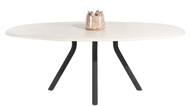 XOOON Lund 4-poot Off Black Eettafel