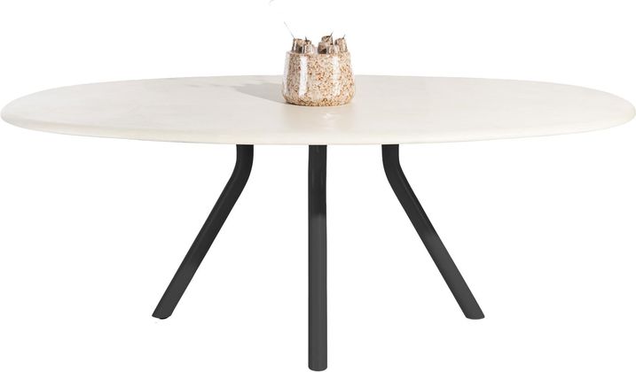 XOOON Lund 4-poot Off Black Eettafel