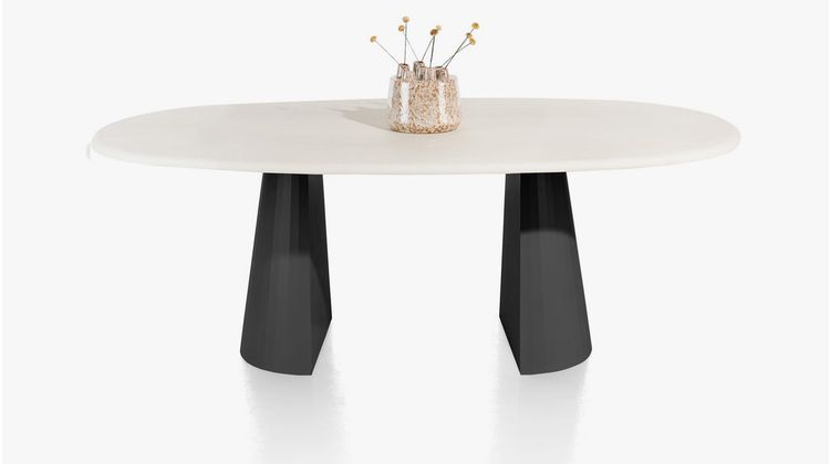 XOOON Lund Cone Off Black Eettafel