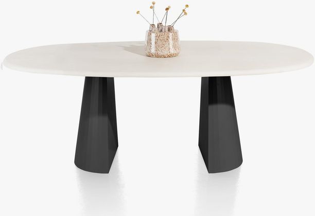 XOOON Lund Cone Off Black Eettafel