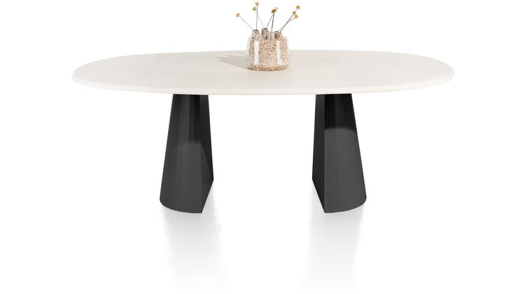 XOOON Lund Cone Off Black Eettafel