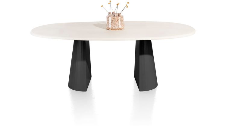 XOOON Lund Cone Off Black Eettafel